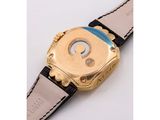 an image of a close up of a watch on a white surface