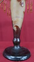 GALLE, pied de lampe en verre multicouches, base restaurée, … (photo 3)