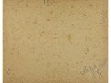 an old photo of a piece of paper with writing on it