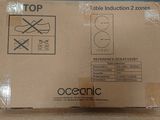 a box with a label on it sitting on a table