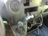 a close up of a car dashboard with a control panel