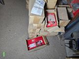 a pile of boxes that are sitting on the floor