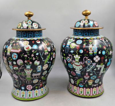 403 / Tb-EXPE / Chine fin XIX ème/début XXème, paire d…