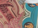 many different types of wallpapers on the wall
