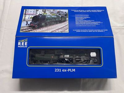 HO – REE – Pacific 231 G 138 dépôt de Nevers Ex- PLM en livrée verte é - Photo 1