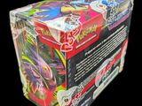 the box contains a variety of pokemon trading cards and trading cards