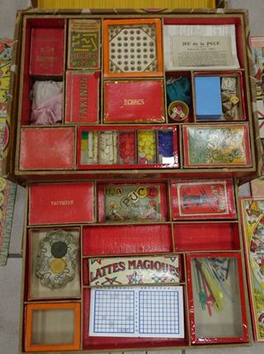 Lot Ancien De Boîtes De Jeux De Société M.D Paris – Années Passées
