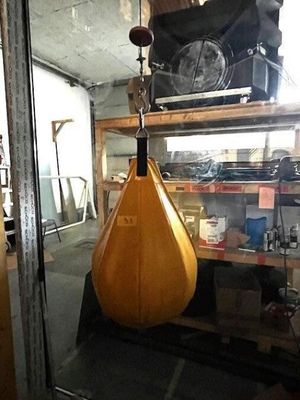 1 sac normalisé d'essais de chocs 50kg avec son palan électrique (hors