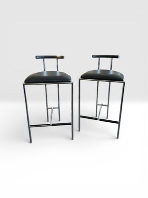 Rodney KINSMAN Deux chaises de bar, modèle Tokyo, structure …
