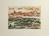 an image of a picture of a painting of waves in the ocean