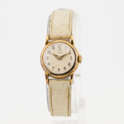 Omega Montre de dame réf. 2615 circa 1950 Boîtier rond en or…