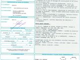 a document with a picture of a man in a suit and tie
