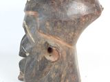 an image of a clay sculpture of a man ' s head