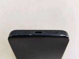 the back of an iphone with a black back and a silver back