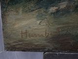 an image of a close up of a painting on a table