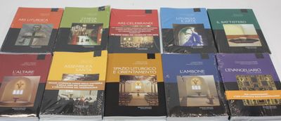 [LITURGIE ITALIEN]. 10 volumes neufs sur la liturgie et la c…
