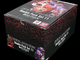 a box with a picture of a demonic figure on it