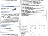 a close up of a sheet of paper with a picture of a plane