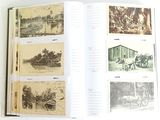 a book with pictures of people and animals in it