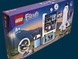 a box of legos with a picture of a space shuttle