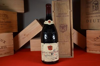 a bottle of wine that is sitting on a table