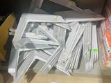 a lot of papers that are sitting on a shelf