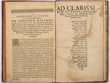 an open book with a page of text on it