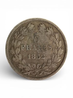 FRANCE. 1 Pièce de 5 francs argent "Louis Philippe", H (La R… - Photo 1