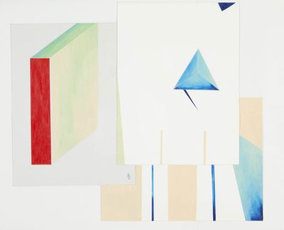 une image représentant un tableau sur lequel figurent un triangle, un triangle et un triangle