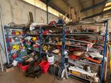 a garage filled with lots of tools and supplies