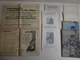 de nombreux vieux livres français posés sur une table blanche