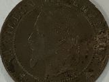 an old coin with a picture of a man on it