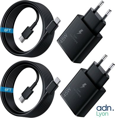 three different types of usb cables connected to each other on a white background