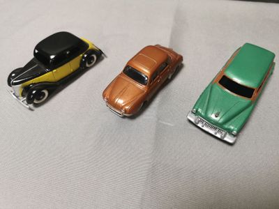 CLUB DINKY FRANCE FORD Taxi jaune et noir, Réf. 78 A ; 0