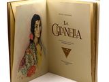 a book with a picture of a woman on it