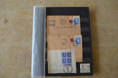 Un lot d'enveloppes de France F.