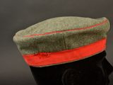 an image of a military hat on a mannequin head