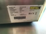 a label on the back of a machine that says buffalo