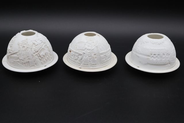 Trois lithophanies