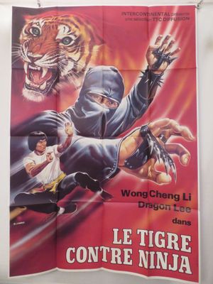 une image représentant l'affiche d'un film dans laquelle un tigre attaque un homme