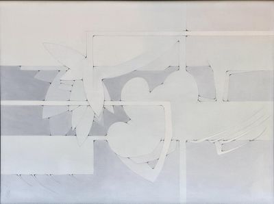 a picture of a picture of a drawing on the wall