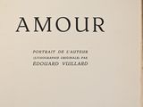 an open book with a black and white title on it
