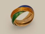 an image of a ring made of gold and enamel