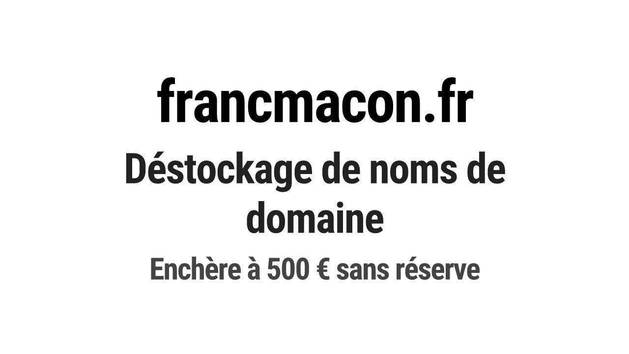 Destockage & Invendus