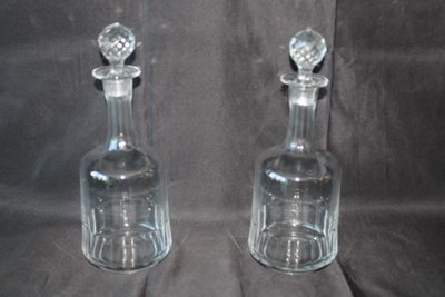 Paire de carafe
