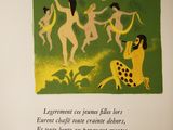 a picture of a book with a picture of a woman dancing