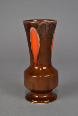 VALLAURIS - Petit VASE de forme balustre en céramique émaill…