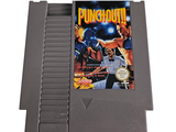 une image d'une cartouche de jeu Nintendo avec la jaquette de « Punchin' »