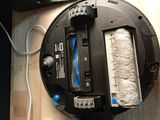 a vacuum cleaner that is sitting on a table