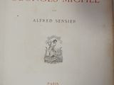 the front cover of a book with a drawing of a man on a horse